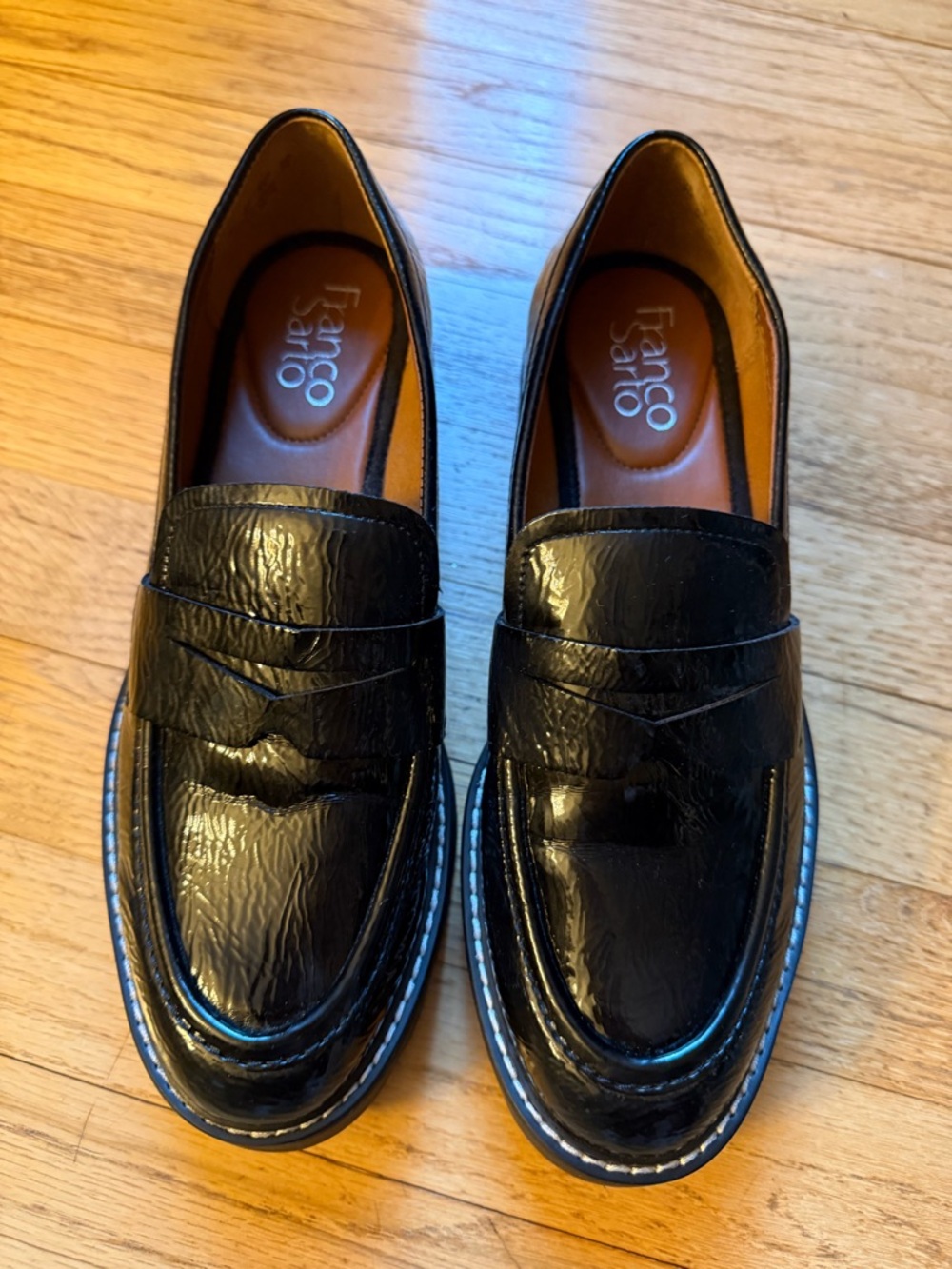 Franco Sarto Women's Balin Lug Sole Chunky Loafer — Size 7.5